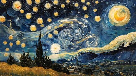 define unity in art: exploring the harmony of colors in Vincent van Gogh's Starry Night