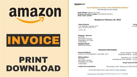 how to print out amazon receipts