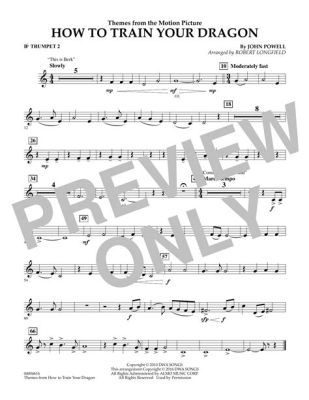 How to Train Your Dragon Trumpet Sheet Music: A Journey into the Art of Music and Dragon Training